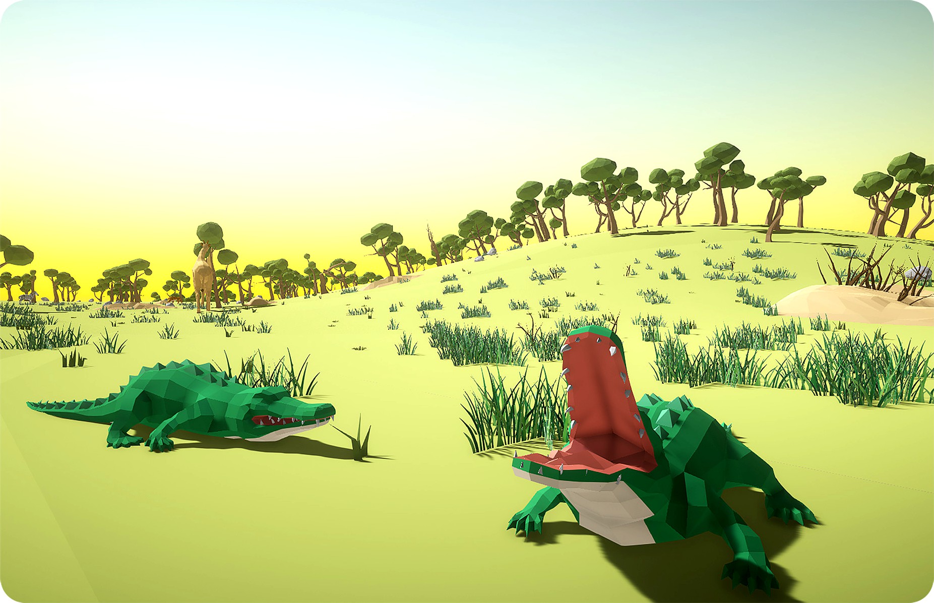 Low poly Animal pack