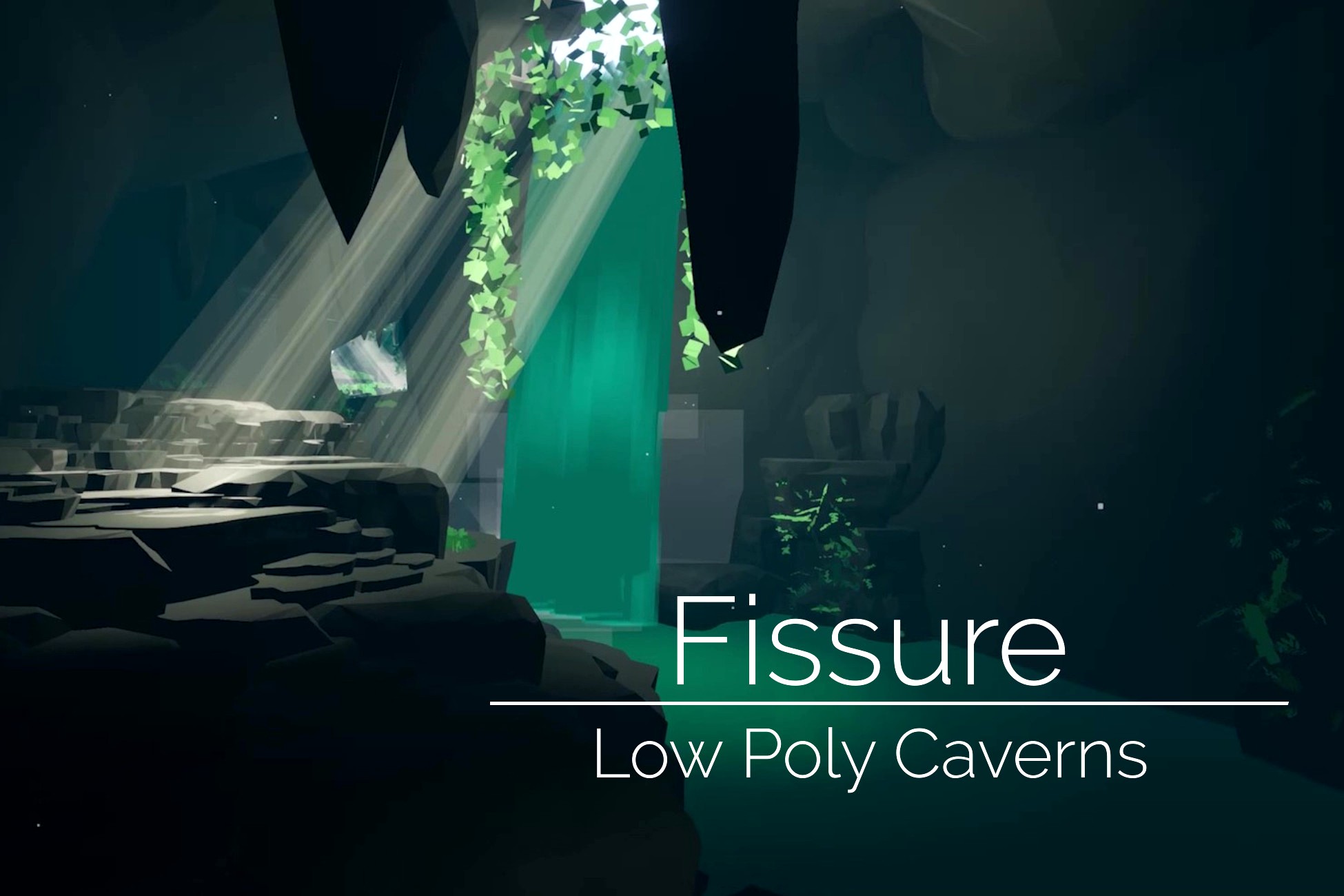 Fissure: Low Poly Caverns