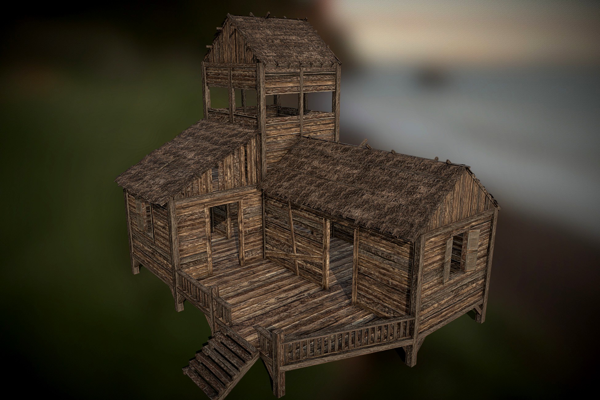 Medieval Wooden Shack