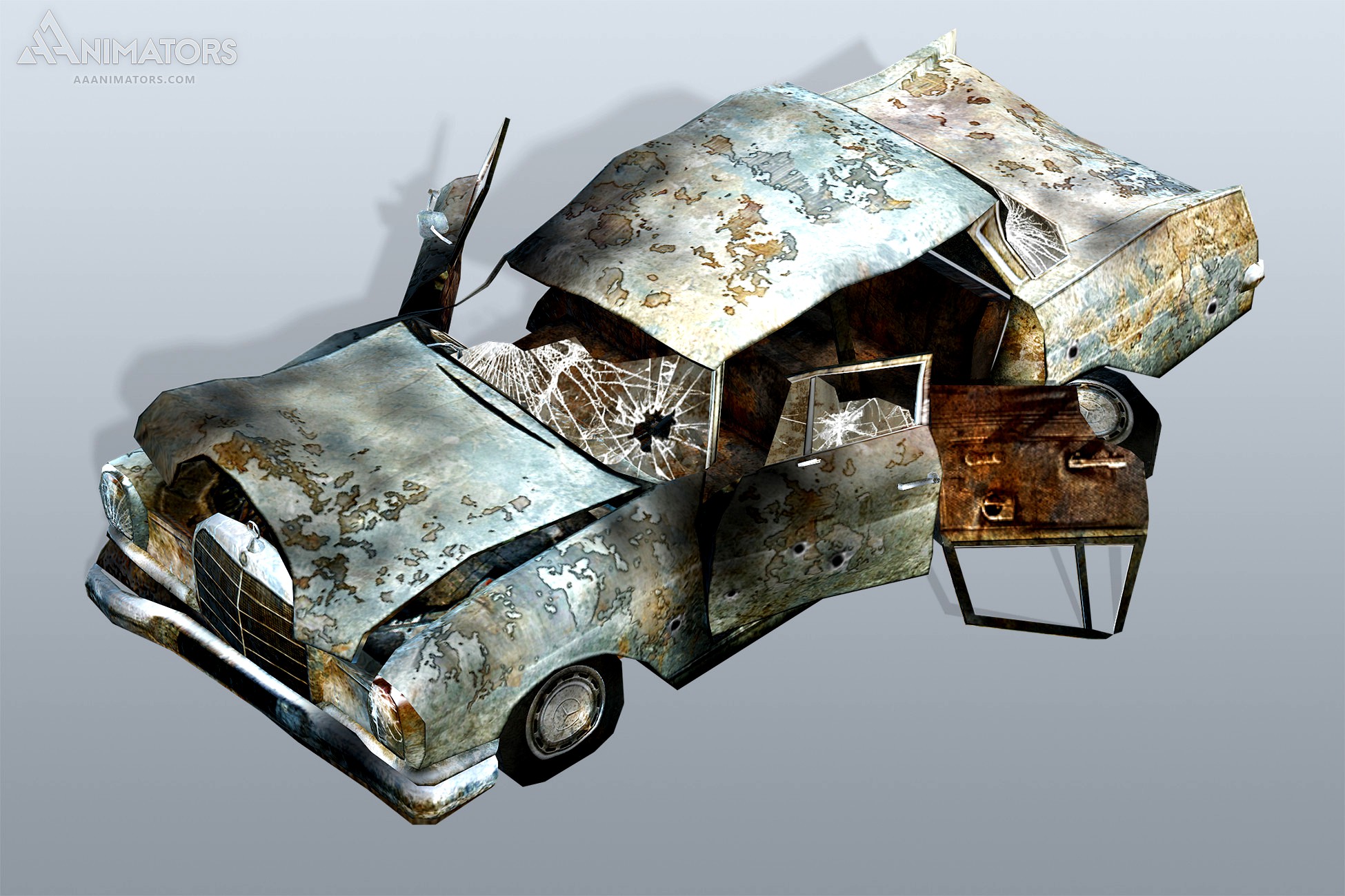 Low Poly Vehicle 02b