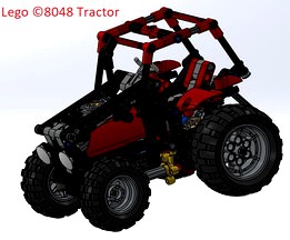 Lego 8048 Tractor