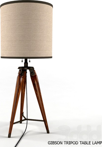 Настольная лампа GIBSON TRIPOD