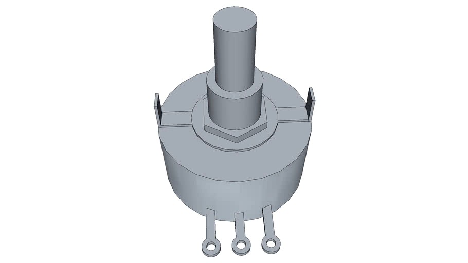 Honeywell HRS100 Hall Effect Rotary Sensor 3d model