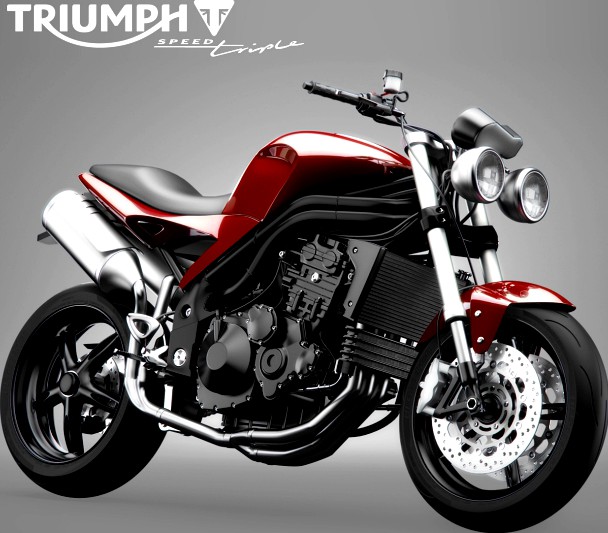 Triumph Speed Triple motorcycle