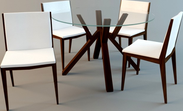 СТОЛ ОБЕДЕННЫЙ ИМПЭКС MIKADO , СТУЛ ИМПЭКС DIAMOND