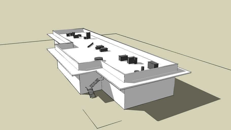 Integrated Microwave and Air-Trak Building