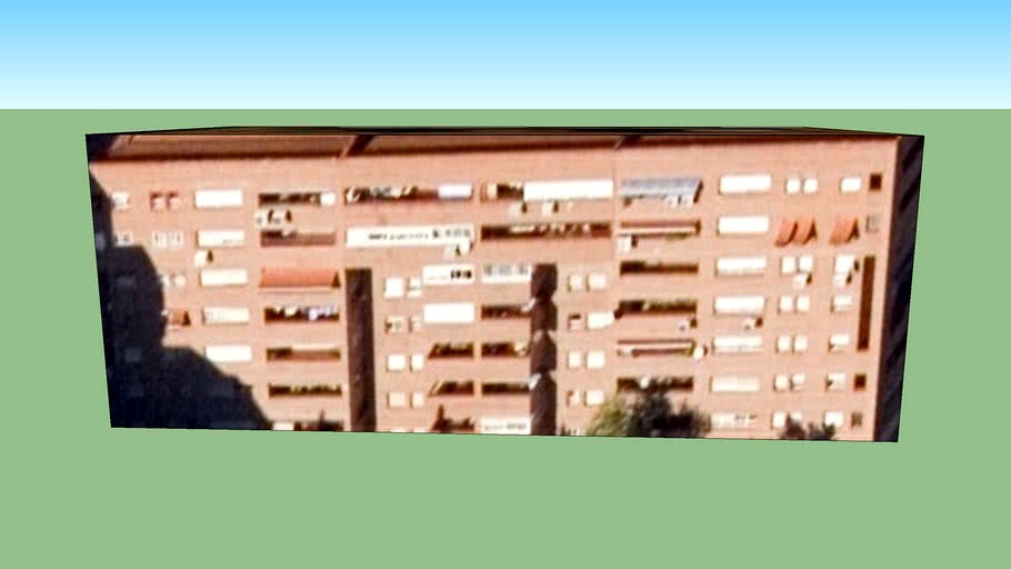Edifici a Madrid, Espanya