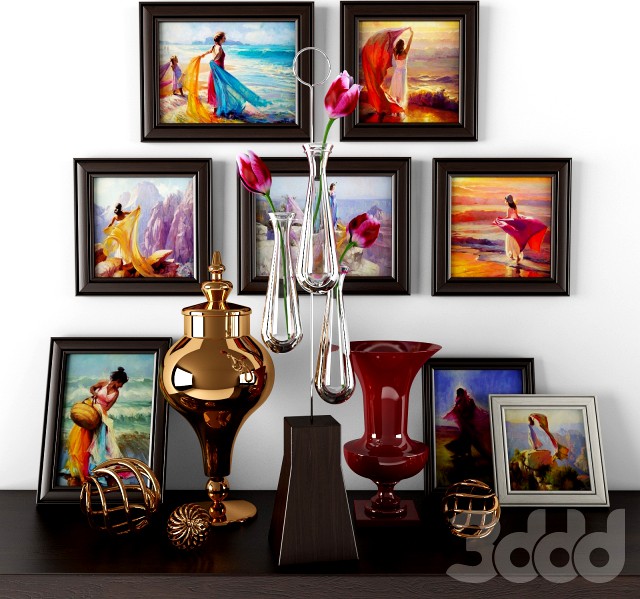 Картины и вазы