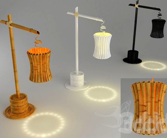 bamboo light unit