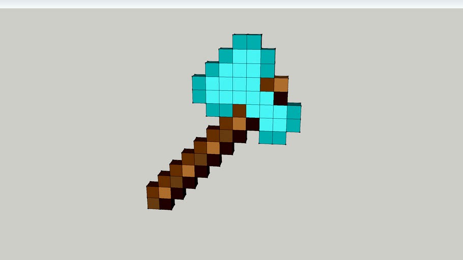 Minecraft Diamond Axe