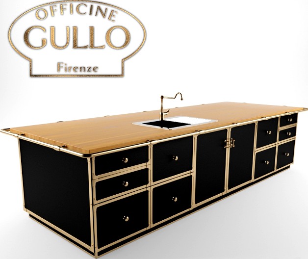 Кухонный остров Officine Gullo - Antiques of the future