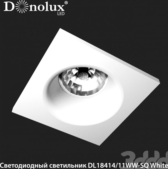 Cветодиодный светильник DL18414/11WW-SQ White