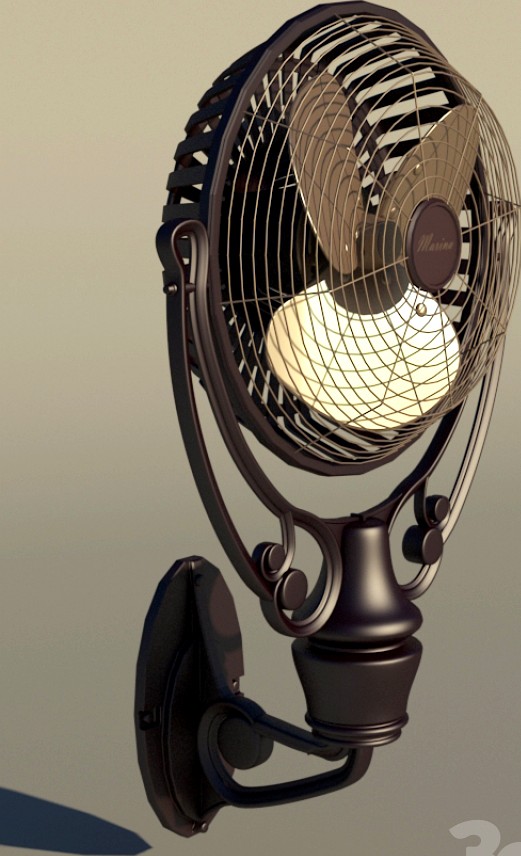 Вентелятор настенный
