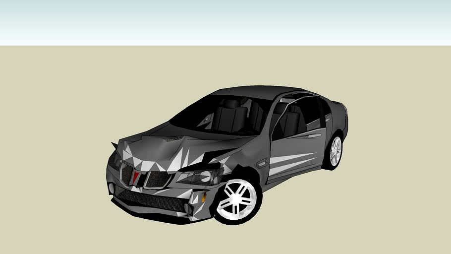 Wrecked Pontiac G8