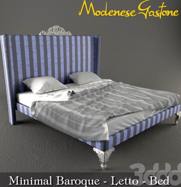 42205 Letto - Bed-Minimal baroque-Modenese Gastone