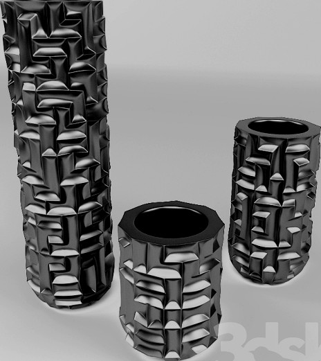 Faceted vase