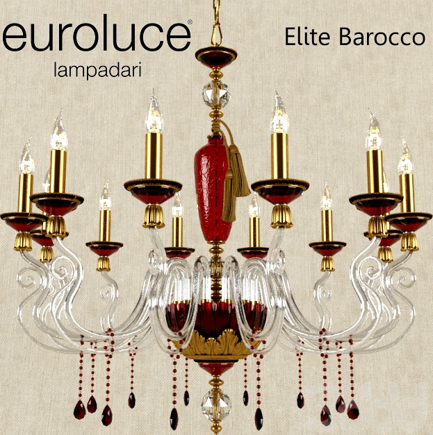 Euroluce Lampadari Elite Barocco