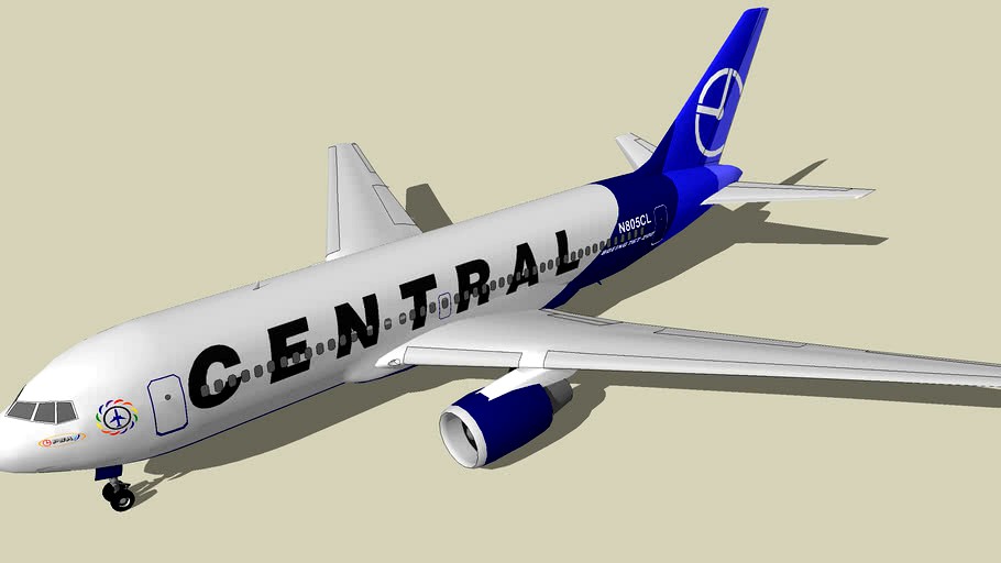 Central Air Lines (2012 FICTIONAL]) - Boeing 767-239