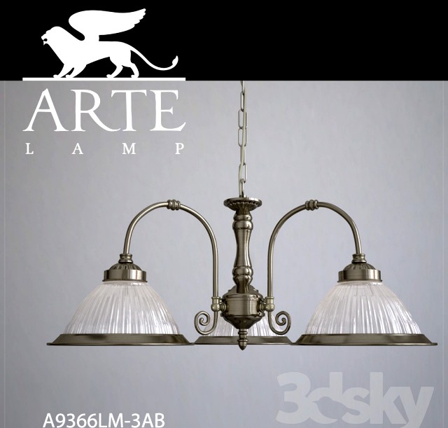 Chandelier ARTE LAMP A9366LM-3AB