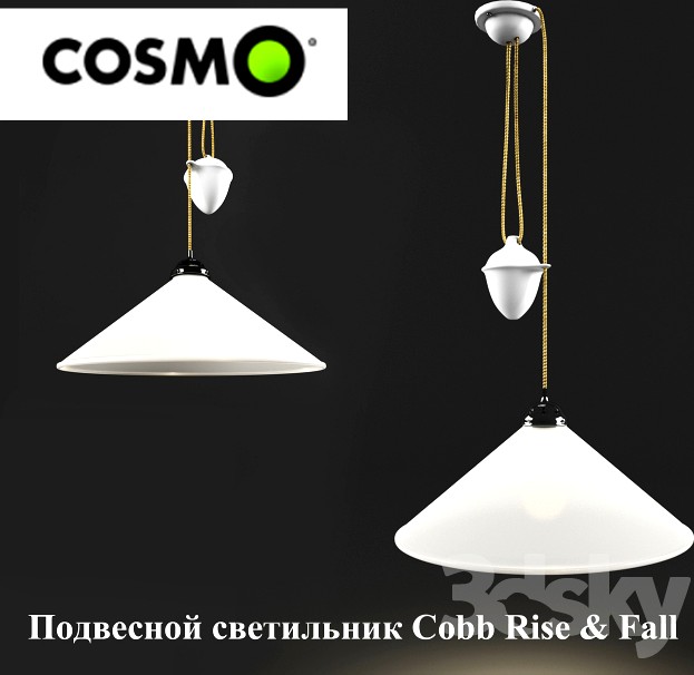 Hanging lamp Cobb Rise &amp;amp; Fall