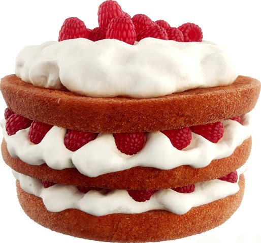 Raspberry cake