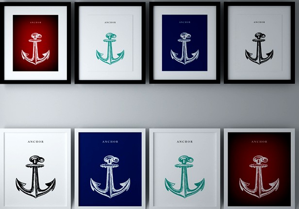 ANCHOR ART PRINT