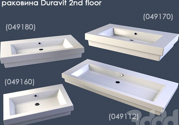 раковина Duravit 2nd Floor