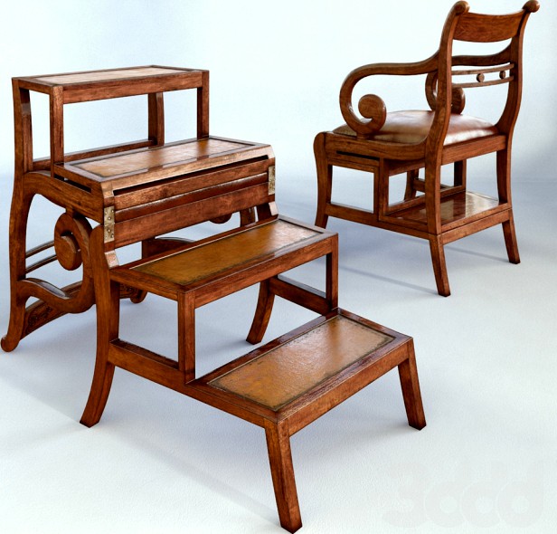 Metamorphic Library Chair