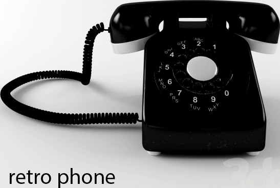 retro phone