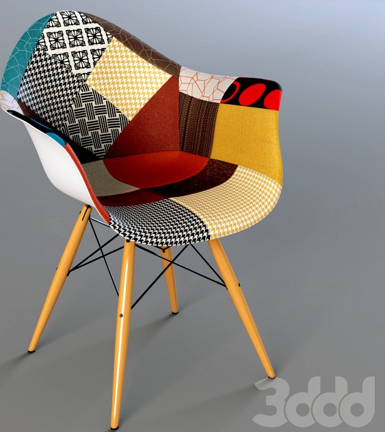 Стул Eames dsw patchwork