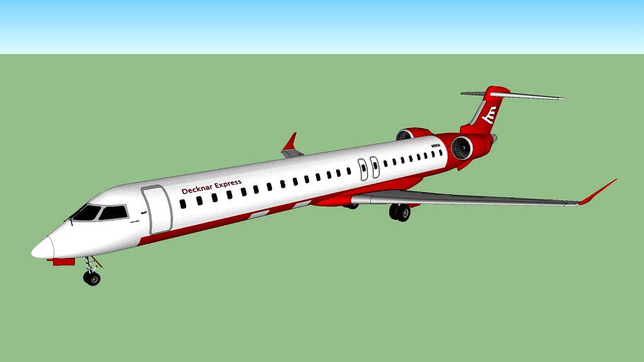 Decknar Express Bombarier CRJ 900 Operated by Island Air (N995IA)