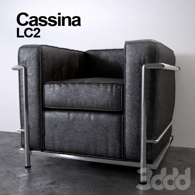 Кресло Cassina Le Corbusier LC2