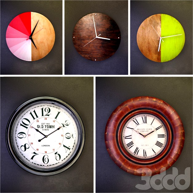 Настенные часы (сборник № 5)