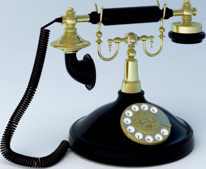Ретро телефон