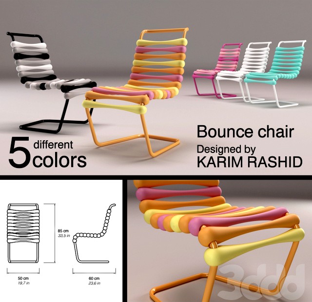 Bounce chair-designed by Karim Rashid
