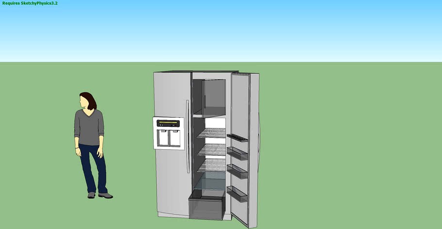 Sketchy Physics Refrigerator