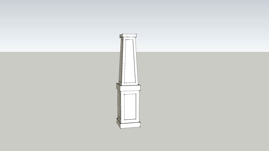 Craftsman Style Column