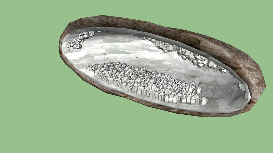 Geode quartz
