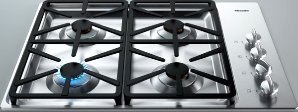 Miele KM3000 Series gas cooktop