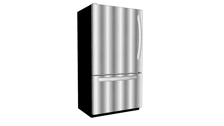Amana Bottom Freezer, model ABR2037FES, Stainless Steel