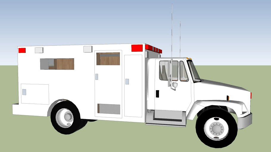 rescue unit type 4 1996 model ambulance