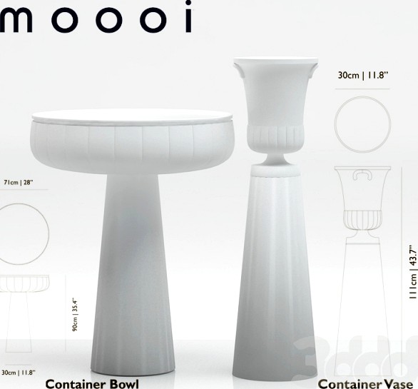 Container Vase_Bowl_ MOOOI