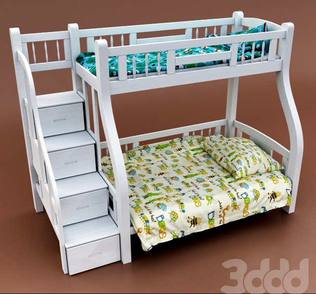 двухъярусная детская кровать