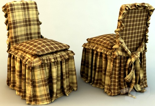 Чехол на стул с подушкой