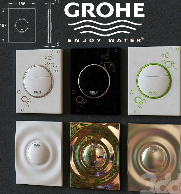 Набор кнопок для инсталляции Grohe