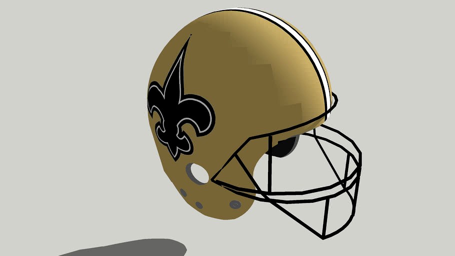 New Orleans Saints Football helmet