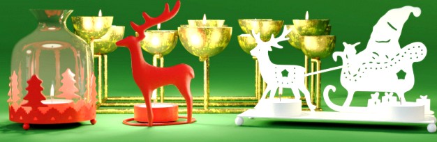 Christmas Candle Holders / ZARA HOME