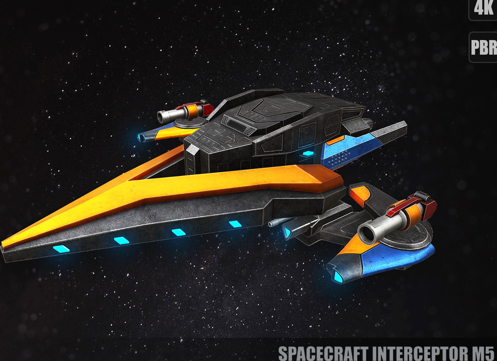 Spacecraft Interceptor M5