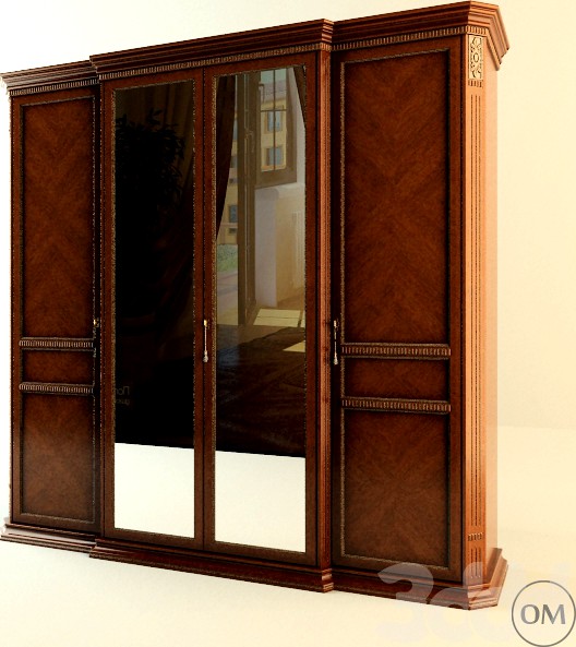 Miassmobili. Шкаф 4-х дверный  «Бристоль»