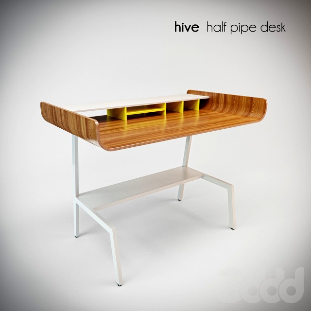 Hive half pipe desk